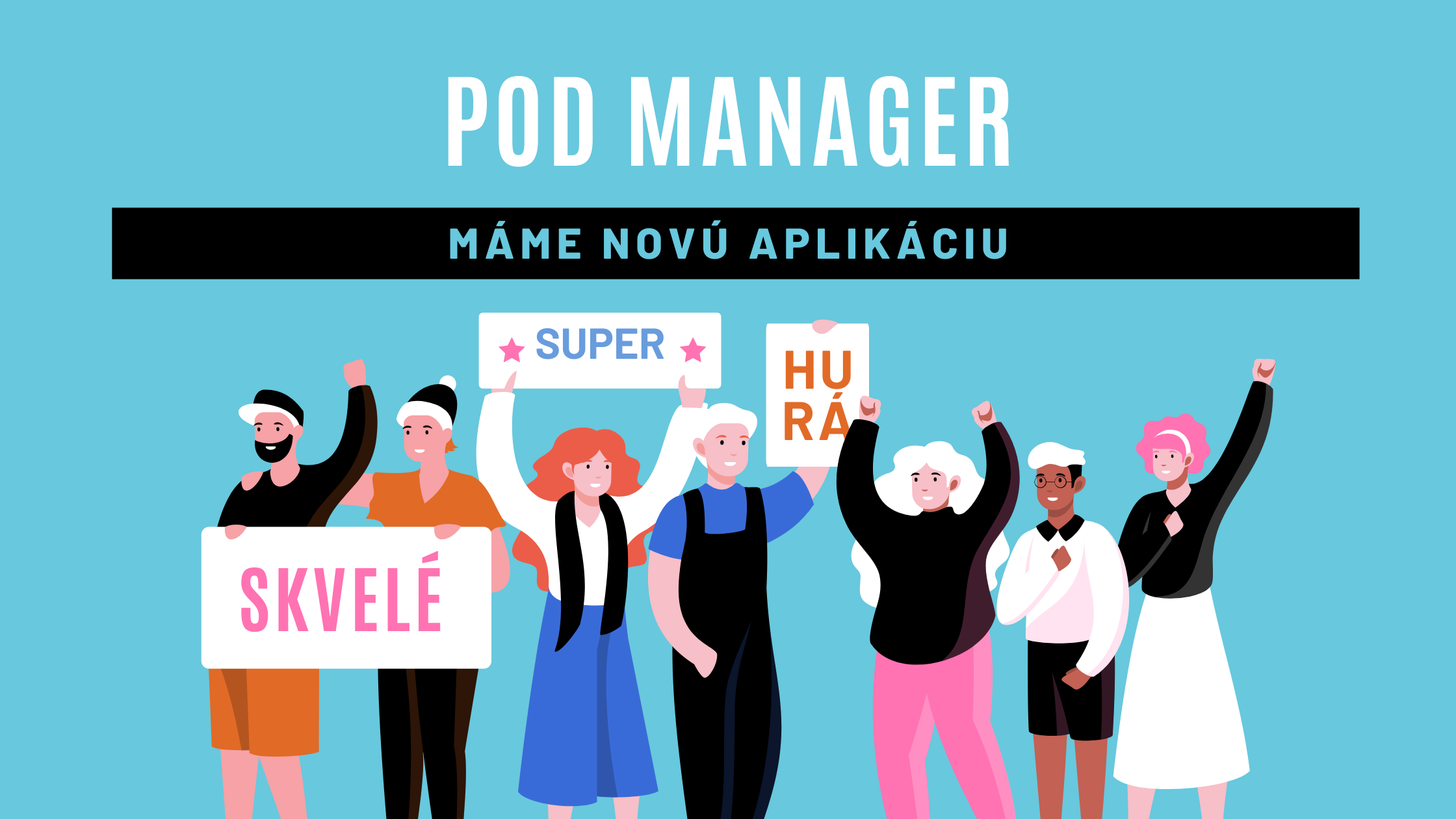 aplikácia POD MANAGER